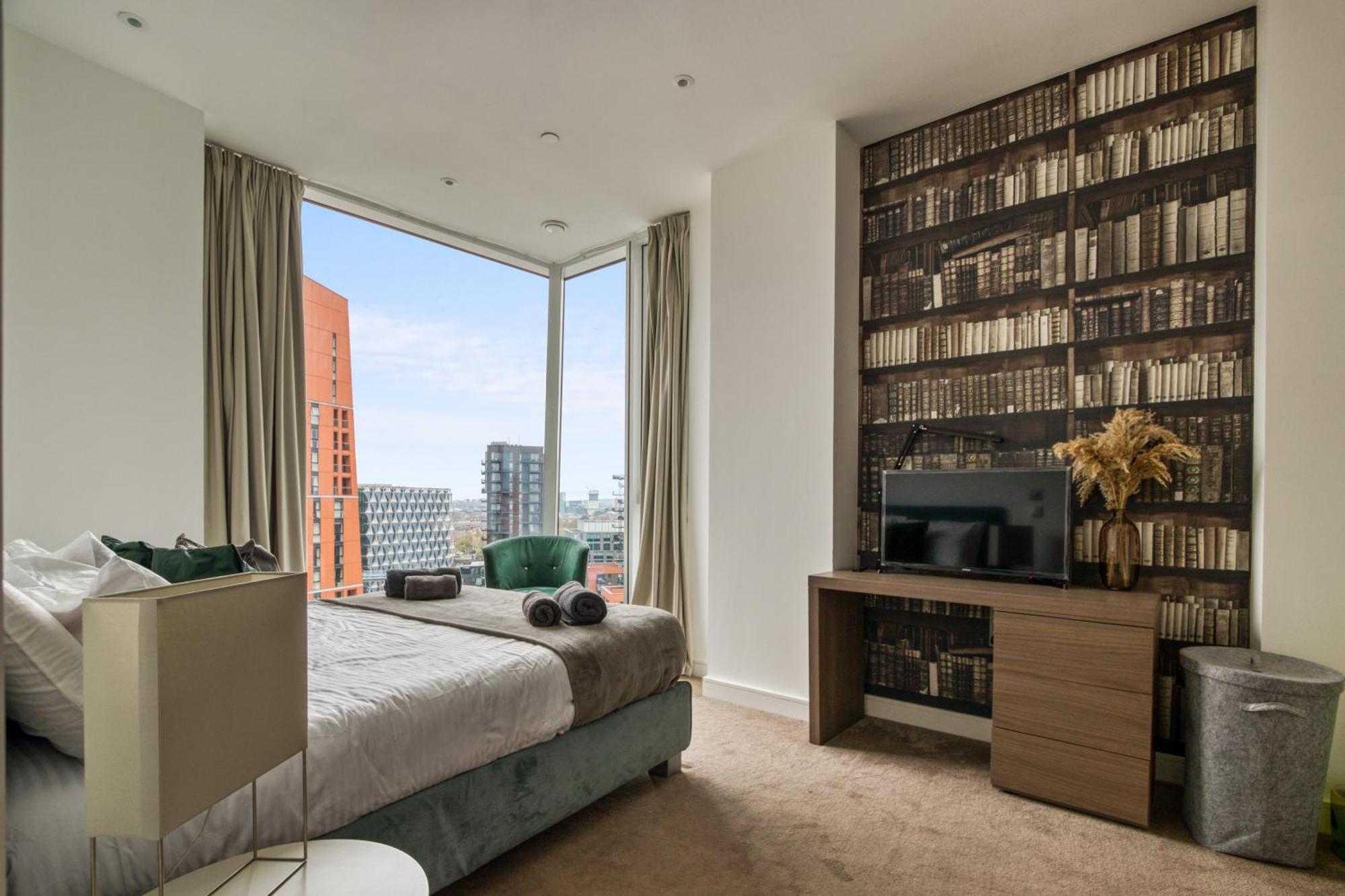 Ferienwohnung Stunning 360º View Luxurious Penthouse London Exterior foto