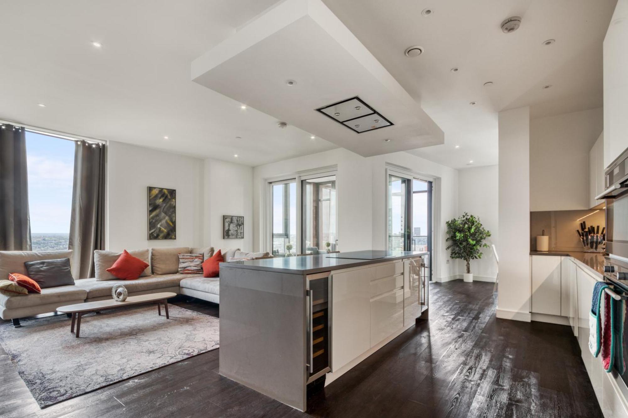 Ferienwohnung Stunning 360º View Luxurious Penthouse London Exterior foto
