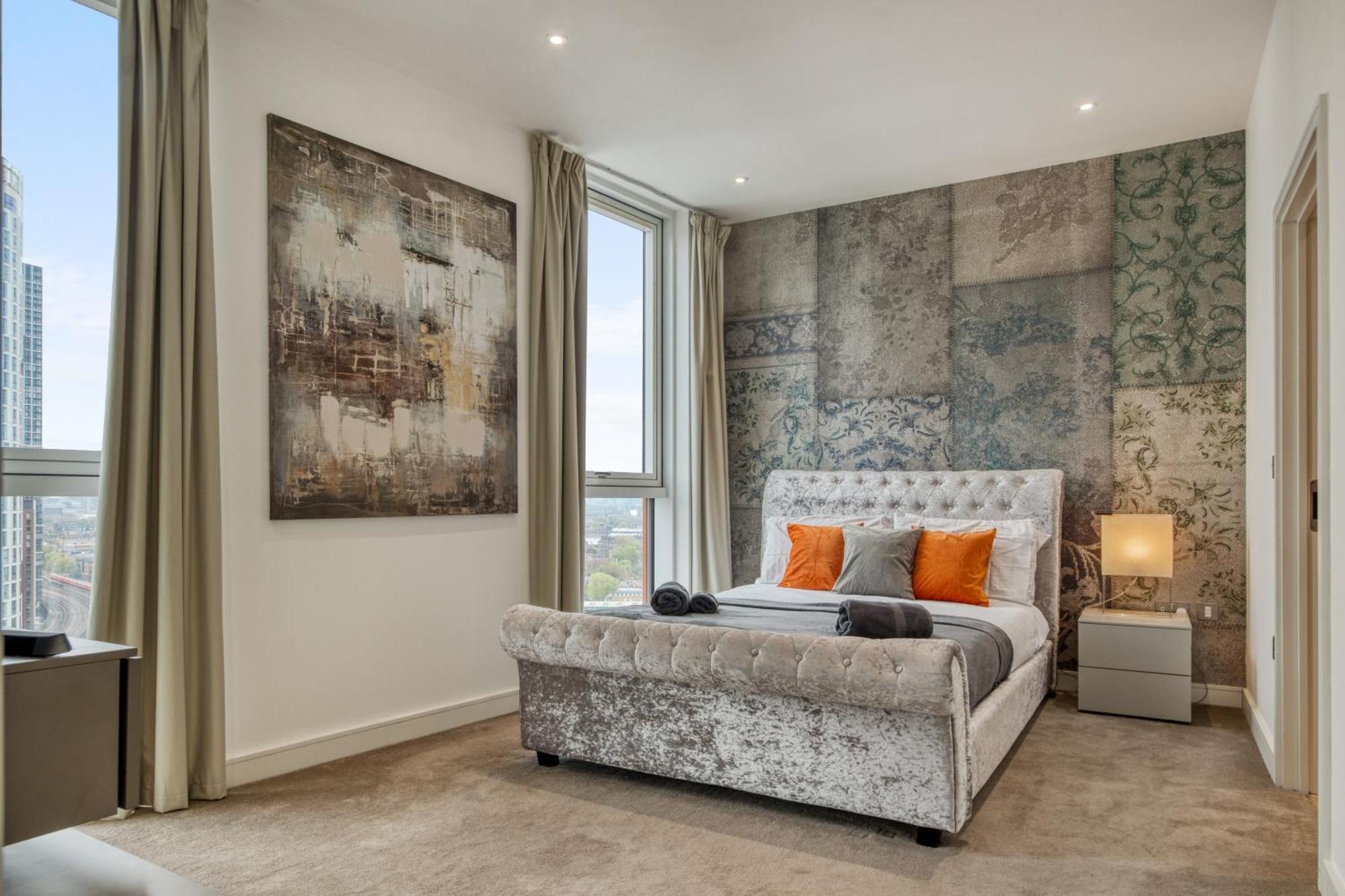 Ferienwohnung Stunning 360º View Luxurious Penthouse London Exterior foto